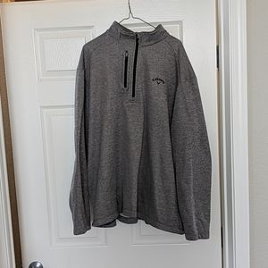 Callaway golf pullover with pockets